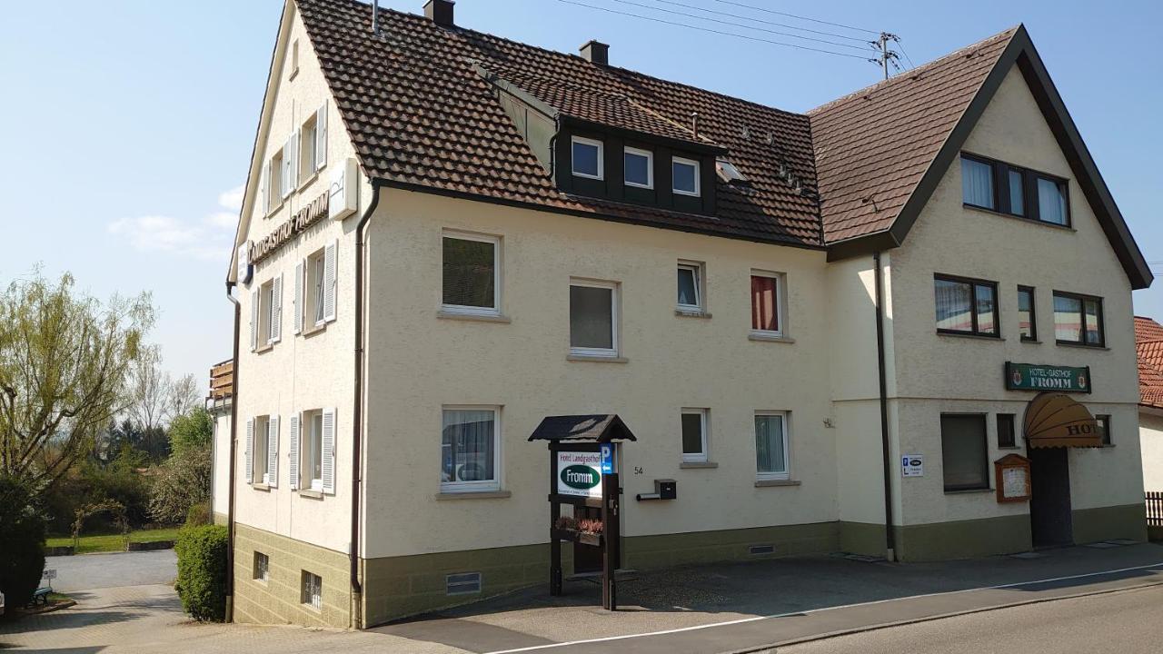 Hotel Landgasthof Fromm Untergruppenbach Esterno foto